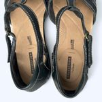 Clarks Womens Wendy Alto Black Leather T Strap Fisherman Comfort Sandal sz 10 M Photo 6