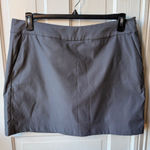 Nike Dri-Fit Women's Golf Skirt Skort Gray, Size 12, Large Photo 0