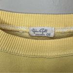 Brandy Melville John Galt Yellow Honey Crewneck Pullover One Size Photo 5