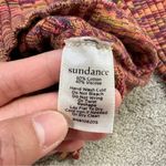 Sundance Mock Neck Longsleeve Ribbed Sweater Boho in Earth Tone Multicolor XL Orange Photo 9