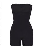 SKIMS  Seamless Sculpt Strapless Shortie Bodysuit Onyx Size XS NWOB Photo 9