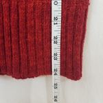 Love Rocks Lightweight short sleeve scoop neck knit sweater . Women's Small Red Photo 4