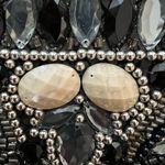 Chico's faux leather/suede embellished handbag. Photo 7