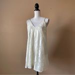 Missguided  | Cream Chain Strap Lace Swing Dress Sz 6 Photo 3
