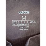 Adidas  Climalite Leggings Womens Medium Stretchy Cropped Athletic‎ Workout Black Photo 3