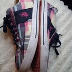 U.S. Polo Assn. Women's Lexie Navy/Blue/Pink Plaid Sneaker 10 SZ Photo 6