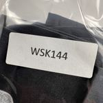 Coated Black Pleated Swing Skirt Gardenia Size 10 Runs Small (26” waist) Photo 11