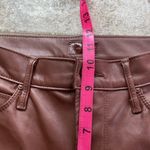 MOTHER The Mid Rise Dazzler Ankle Pants Wax on Wax Off Friar Brown Size 27 Photo 11