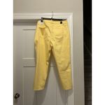 Talbots New Slim Ankle Jeans Size 20WP Yellow Preppy Casual Teacher Vacay Resort Photo 5