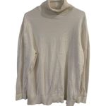 L.L.Bean Long Sleeve Turtleneck Pullover Sweater Cream Women's Plus Size 1x Photo 0