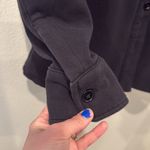 Banana Republic Athleta Black Retroplush Shirt Jacket size XS Photo 5
