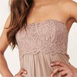 Free People Adella Corset dress in Taupe size Small NWT Photo 5