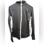 Under Armour UNDER ARMOR Gray and White Quarter-Zip Pullover Photo 1