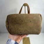 Rogue Industrie Leather Tote Bag Full Grain Heavy Purse Brown Open Top Distress Photo 6