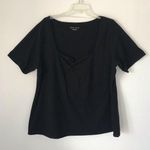 Ava & Viv black knit top women plus size 2X Photo 0