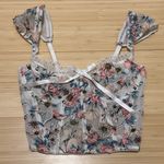 Victoria's Secret NWOT Dream Angels Unlined Bra Top Coconut White Embroidery Photo 5