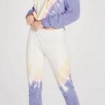 Wildfox  Edelweiss Tie Dye Knox Jogger Sweatpants Small NEW Photo 1