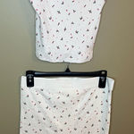 SKIMS Limited Edition Mistletoe Rib Tank & Boxer Set Photo 0