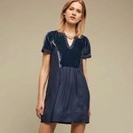 Maeve EUC  Ingrid Velvet Mini Dress Photo 9