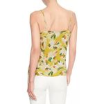 Banana Republic  Tropical‎ Feather Yellow tank Top SZ S Photo 2