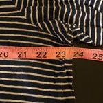Old Navy  Tunic Striped blue white shirt sleeve ribbed collar size 1X Photo 3