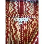 CAbi  shrug wool blend knit sweater fair isle size medium Photo 6