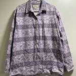 Cabela's  Women's Lavender Geometric Shirt Jacket Photo 3