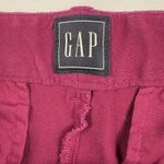 Gap  High-Rise Pants Womens Size 10 Mulberry Red/Purple Slim Ankle Stretch Cotton Photo 4