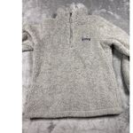 Patagonia  Womens‎ Gray Synchilla Fleece Pullover Jacket Cozy Soft Size Small Photo 5