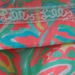 Lilly Pulitzer Dionne Make a Splash Sand Bar Blue One Shoulder Ruffle Dress Size XS Photo 4