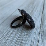 Kate Spade New York Dress The Part Mustache Statement Ring Black New with tags! Photo 4