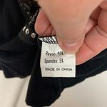 Biker Pride womens XL large black tank sequin cross silver moto harley zip up Photo 6