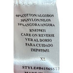 Democracy  Women's‎ Sweater Open Front Mesh Cardigan Dolman Sleeve  Tan Sz. XL Photo 5