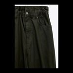 ZARA Coated baggy paperbag pants Photo 2