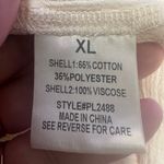 Pink Lily Ivory crew neck long sleeve ruffle tiered hem top Photo 8