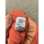 Lands' End Land’s End Activewear Skirt Skort Women's Small Orange Rear Zip Pocket Outdoor Photo 2