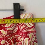 Lilly Pulitzer  Luxletic Corrine Skirt Red Yellow Floral Athletic Mini size Large Photo 6
