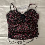 For Love & Lemons  Floral Bustier Top Size Small  Photo 4