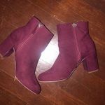 JustFab Red booties Photo 0