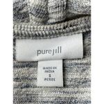 J.Jill Pure Jill Top Size Small Petite SP Gray Sleeveless Marled Cowl Neck Photo 5