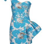 Homecoming Dress one shoulder mini dress Blue Size M Photo 0