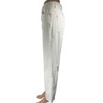 ZARA Women's White High Waisted Raw Hem Flared Bootcut Denim Jeans Size 6 Photo 1