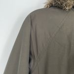 Tommy Hilfiger Women's Olive Green Faux Fur Hooded Gorp Core Parka Jacket XS Photo 2