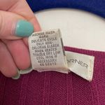 Casual Corner Burgundy Red Ribbed Knit Sweater Dress Tunic ~ Women’s Size M Size M Photo 8