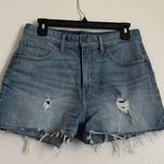 Lucky Brand Denim Lucky Pins Short Distressed Women's Shorts Size 6/28 Photo 0