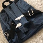 Urban Outfitters New  denim backpack, about 17.5”x13” Photo 12