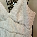 Bardot  Louisiana White Lace Midi Dress 4/XS Lined Party Designer Spaghetti Strap Photo 4