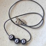 Handmade 8 ball grunge funky unisex necklace🎲8️⃣🖤 Photo 3