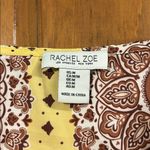 Rachel Zoe Yellow & Brown Paisley Crop Tank, Medium Photo 3