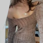 Princess Polly  Brown Knit Dress Leah Mini Photo 0